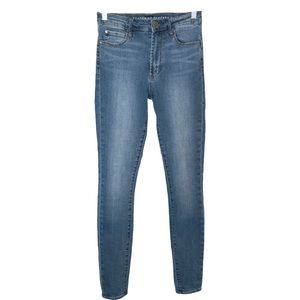 ARTICLES OF SOCIETY LA High Waisted Skinny Stretch Jeans 25 Waist Beverly Hills